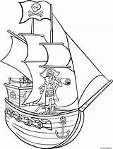 Bateau Capitaine Pirata Nave Piratenschip Jolly Depositphotos Cartoni Animati Piraten Illustrazione Fumetto Designlooter Imprimé Kleurplaatje Schip Izakowski Capitano sketch template