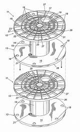 Patents Reel Cable sketch template