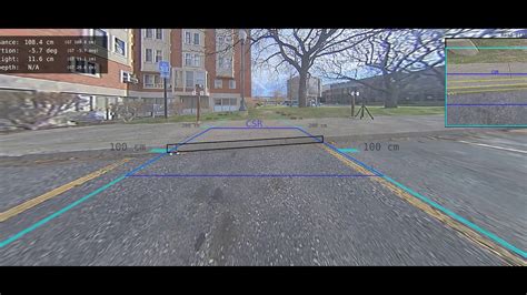 curb detection  tracking  monocular frontal vehicle camera  youtube