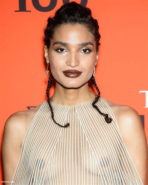 Indya Moore Topless Sexy At The 2019 Time 100 Gala Held