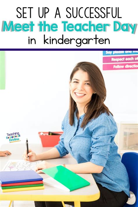 host  successful meet teacher day  kindergarten teaching