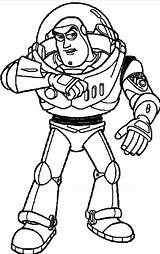 Buzz Lightyear Coloring Pages Color Toy Printable Getcolorings Story Print sketch template