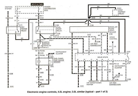 ford ranger bronco ii electrical diagrams   ranger station