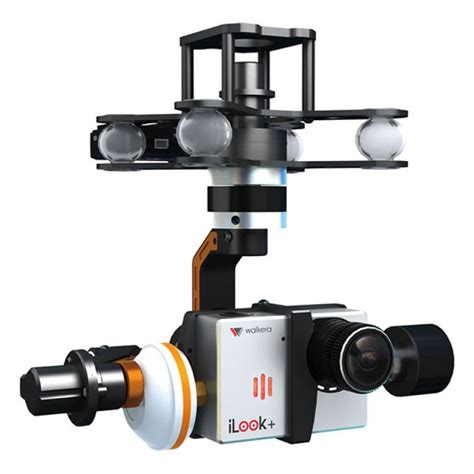 walkera  dh  axis brushless camera gimbal   degrees tilt control  ilook gopro