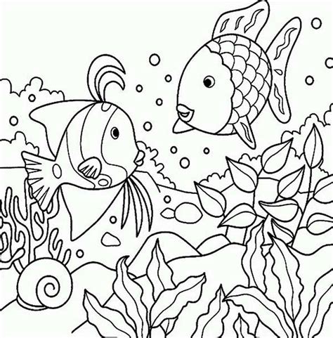 sea fish coloring pages  getcoloringscom  printable colorings