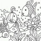 Fish Coloring Sea Pages Getdrawings sketch template