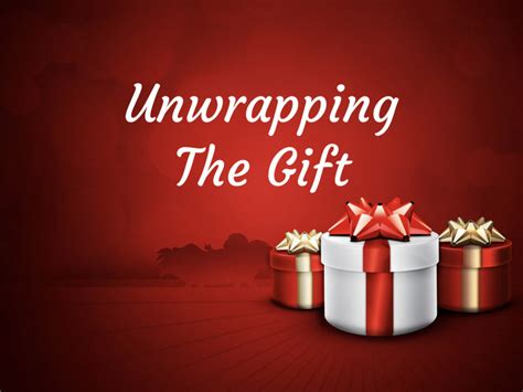 message unwrapping  gift  oscar shepherd faith ag