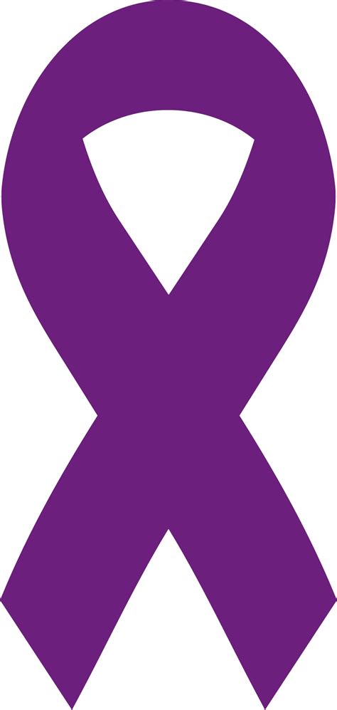 Purple Awareness Ribbon Clipart Clip Art Library