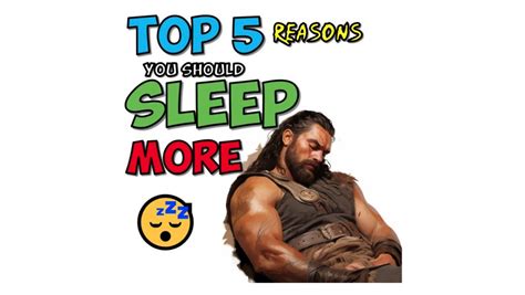 😴5 Reasons You Should Sleep More — Team3dalpha
