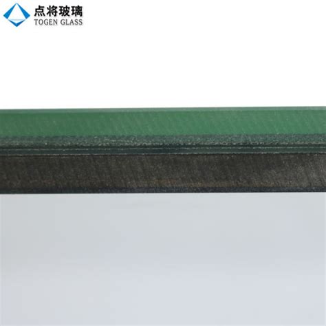 China Crystal Grey Tempered Laminated Glass For Building