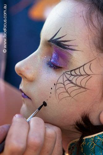 Witch Face Painting Halloween Em 2019 Pinturas Faciais Infantis