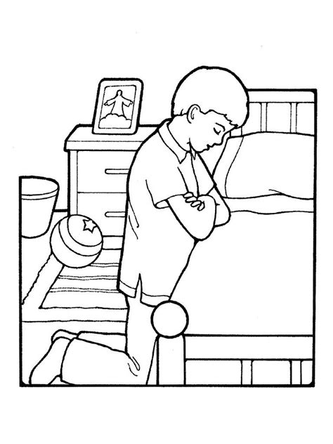 family praying coloring page related keywords suggestions