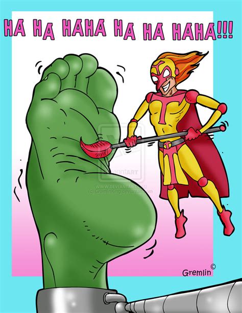 She Hulk Feet Tickled Superhero Foot Fetish Pics