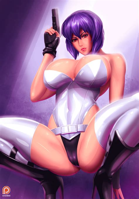 motoko kusanagi by svoidist hentai foundry