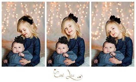 Holiday Mini Session For Sisters Gwyneth And Mila Casi