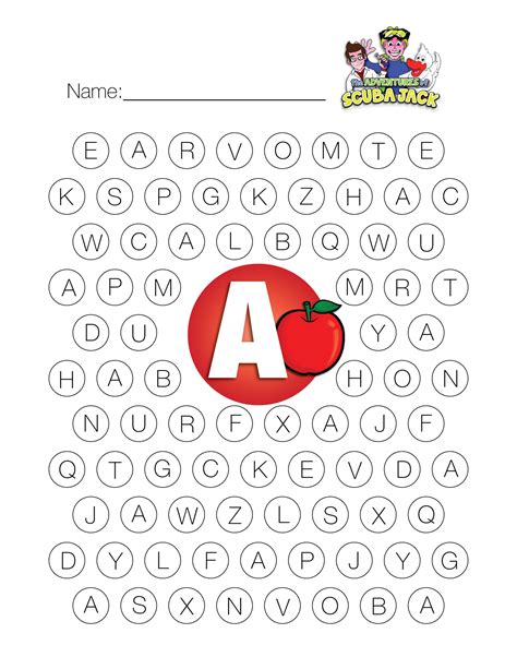alphabet dauber worksheets alphabetworksheetsfreecom
