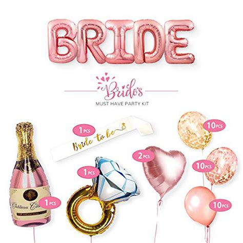 bachelorette party decorations kit bridal shower