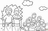 Caleb Joshua Spies Book Espias Josué Prometida Promised Israelites Preschool sketch template