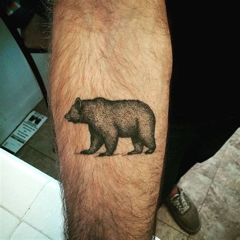 black bear tattoo ideas  pinterest bear