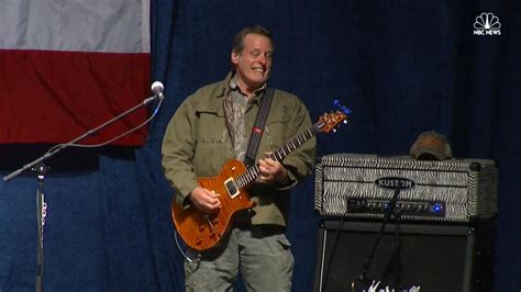 ted nugent perform national anthem  trump rally nbc news
