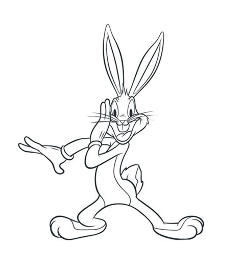 top   printable bugs bunny coloring pages