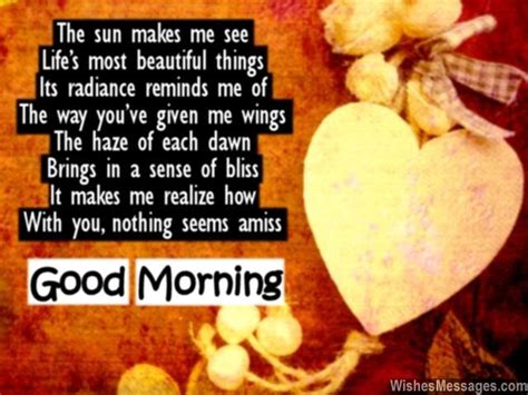 Sweet Morning Poems Phrases Quotes