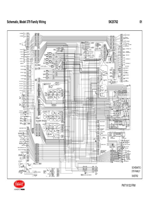 awesome peterbilt  starter wiring diagram