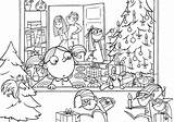 Coloring Christmas Pages Adults Xmas Family Theme Adult Coming Printable Intricate Color Comments Online Popular Kids Coloringhome Monika sketch template