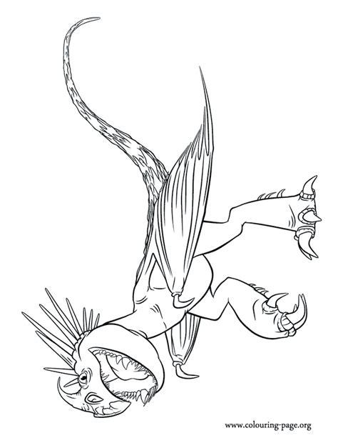 baby deadly nadder coloring pages coloring pages