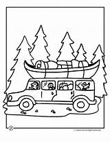 Coloring Camping Pages Camp Trip Road Vacation Kids Printable Activities Colouring Books Sheets Vancouver Template Summer Mascots Print Popular Craft sketch template