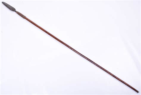 early zulu throwing spear isiphapha fine    early  century throwing spear
