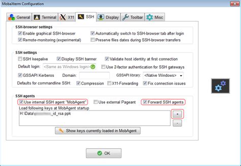 Ssh Agent Forwarding With Mobaxterm On Windows Hyperchicken Hpc Cluster