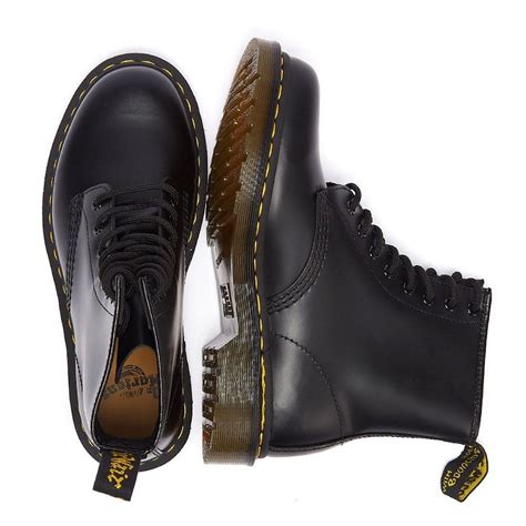 dr martens  smooth black boots millars shoe store