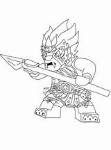 Lego Coloring Pages Chima Movie Colouring Legend sketch template