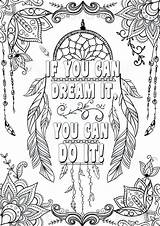 Coloring Pages Good Adults Adult Quotes Inspirational Getdrawings sketch template