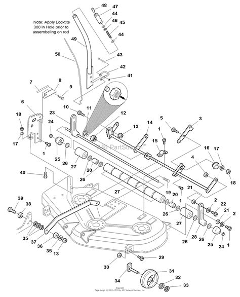 simplicity  zt hp hydro   mower deck parts diagram   mower deck height