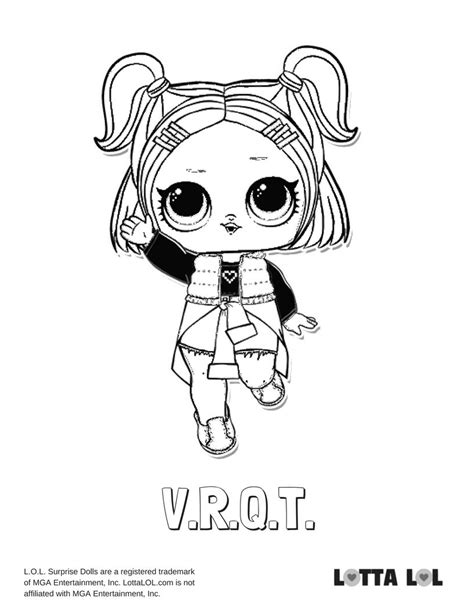 vrqt coloring page lotta lol unicorn coloring pages disney