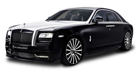 rolls royce ghost black car png image pngpix