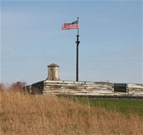 red white blue  gold fort stanwix national monument