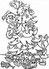Grinch Printable Noël Coloriages Sapin Ce Stole Tulamama Décoré Enfants Justcolor Dreamworks Siluetas Dibujar sketch template