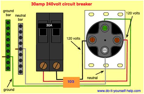 amp breaker wiring diagram