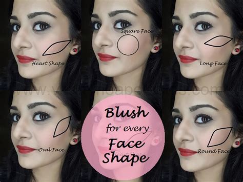 tutorial proper way to apply and choose blush for your face shape and
