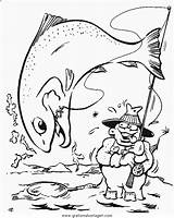 Angeln Pesca Malvorlage Fische Angler Fisch Malvorlagen sketch template