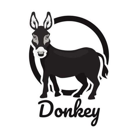 donkey logo   cliparts  images  clipground