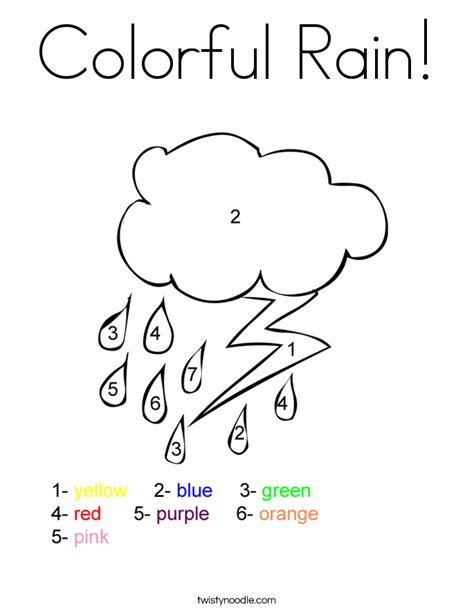 weather pages  preschool coloring pages
