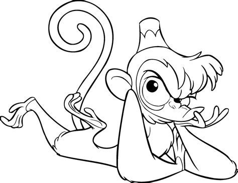 aladdin coloring pages    print