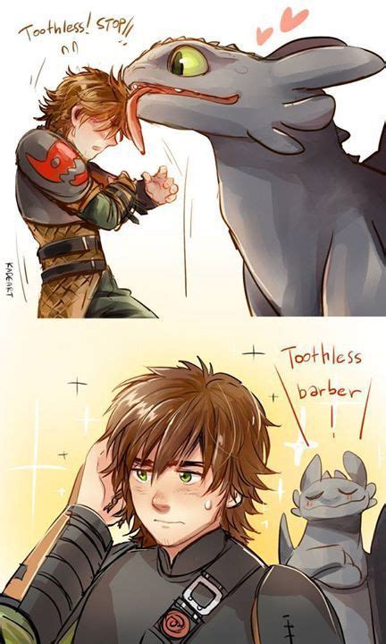 Anime Toothless And Hiccup How Train Your Dragon How To