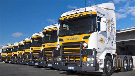 scania fleet boosts safety  efficiency  west australian