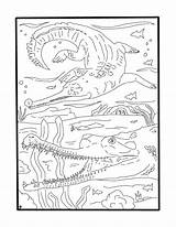 Reptiles Gharial Reptile Amphibians sketch template