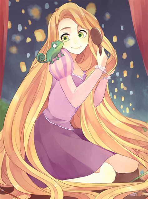 rapunzel cartoon walt disney tangled